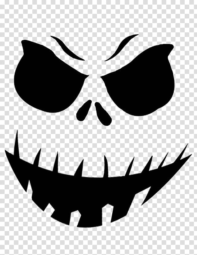 Halloween Pumpkin Face, Jackolantern, Stencil, Carving, Vegetable Carving, Halloween , Jack Skellington, Template transparent background PNG clipart