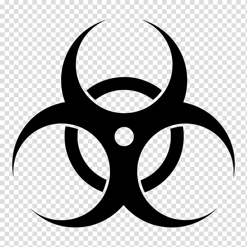 Biohazard, toxic symbol transparent background PNG clipart