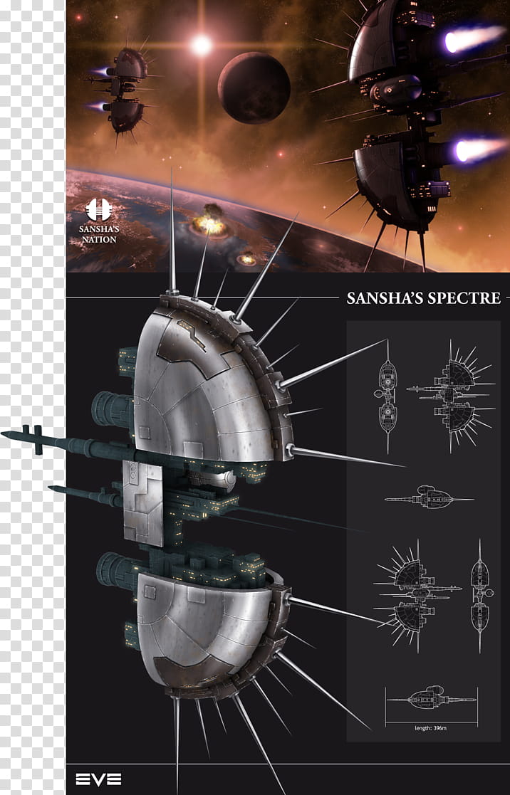 Sansha&#;s Spectre, Sansha's Spectre screenshot transparent background PNG clipart