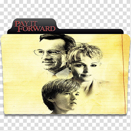 Epic  Movie Folder Icon Vol , Pay It Forward transparent background PNG clipart