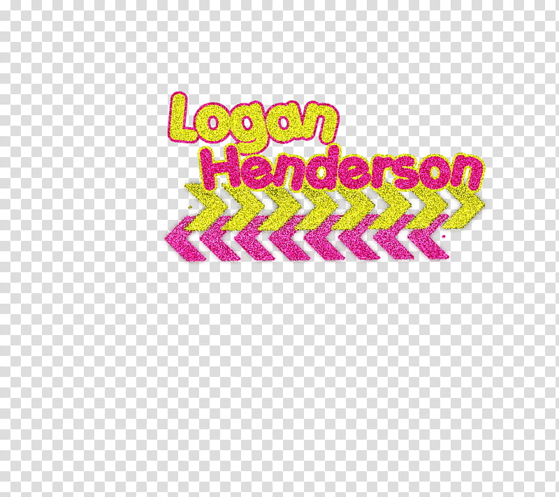 Texto Logan Henderson transparent background PNG clipart