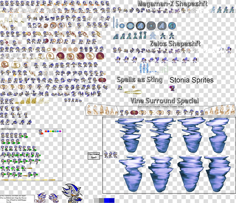 Mecha Mr.k Sprite Sheet Full, Sonic Sprites transparent background PNG  clipart