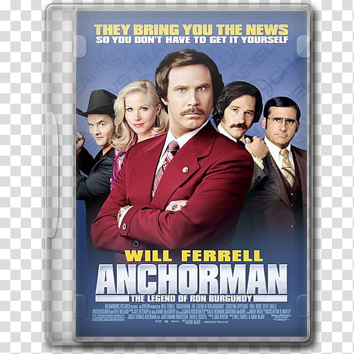 Apatow Production , The Anchorman  transparent background PNG clipart