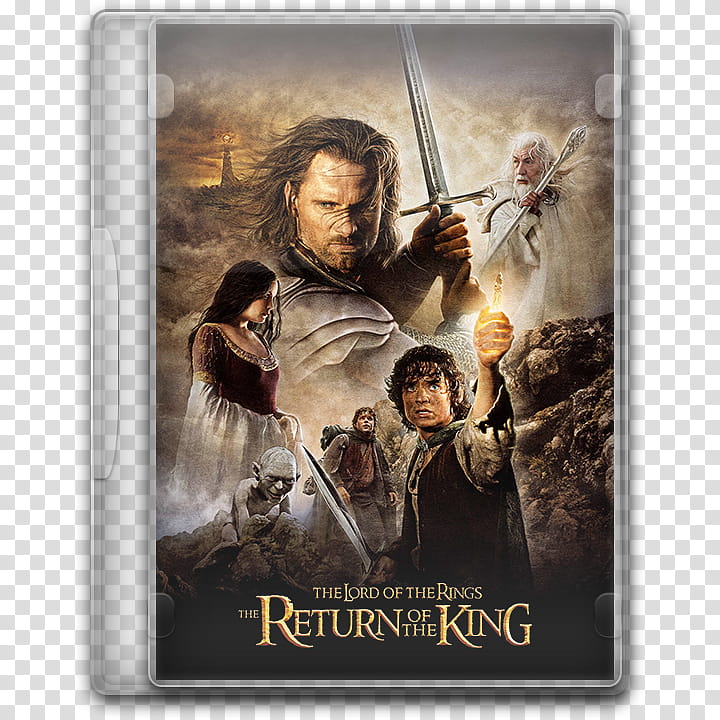 The Lord of the Rings Trilogy Plastic Case Cover,  transparent background PNG clipart