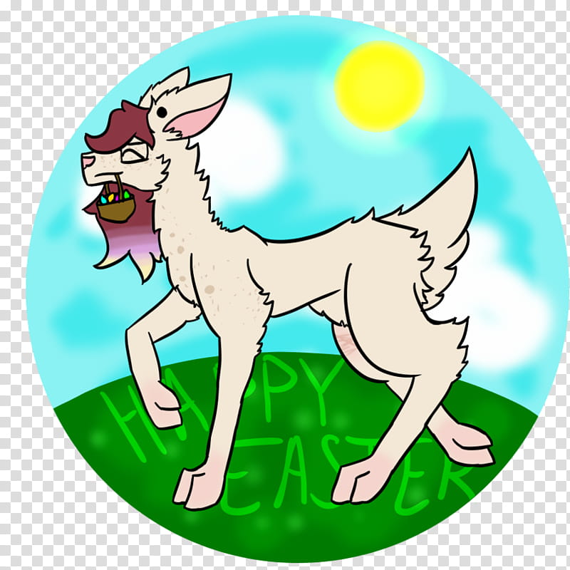 Green Grass, Deer, Donkey, Character, Tail transparent background PNG clipart