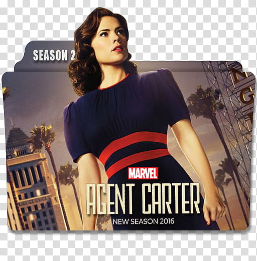 Marvel Agent Carter Serie Folders, MARVEL AGENT CARTER SEASON  FOLDER icon transparent background PNG clipart