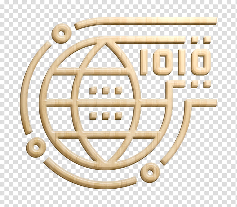 Global icon Programming icon, Metal, Brass, Logo transparent background PNG clipart