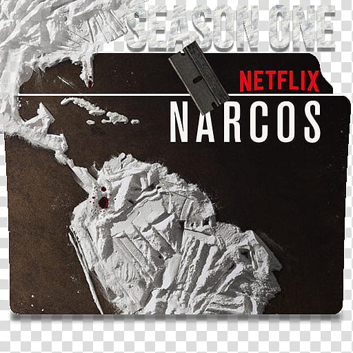 Narcos season folder icons, Narcos S ( transparent background PNG clipart