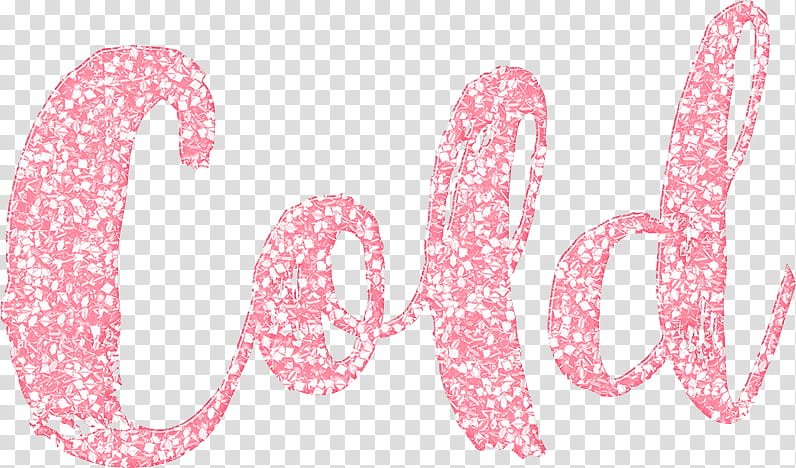 PSFeb Winter Fun Word Art, pink glitter cold transparent background PNG clipart