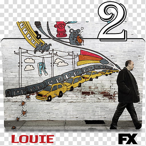 Louie season folder icons, Louie S transparent background PNG clipart