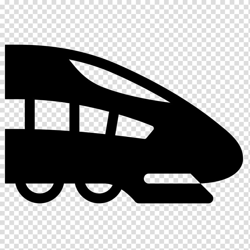 Train Icon, Rail Transport, Icon Design, Highspeed Rail, Track, Logo, Blackandwhite, Footwear transparent background PNG clipart
