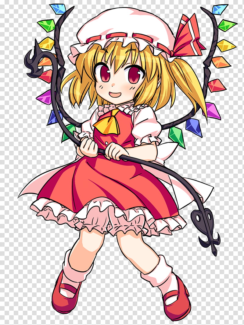 Touhou Genso Rondo Flandre Artwork transparent background PNG clipart