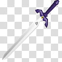 Zelda OoT Iconset, master sword x transparent background PNG clipart