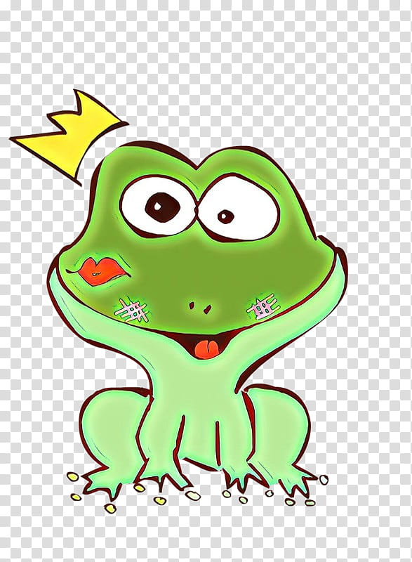 green frog cartoon true frog tree frog, Toad, Hyla transparent background PNG clipart