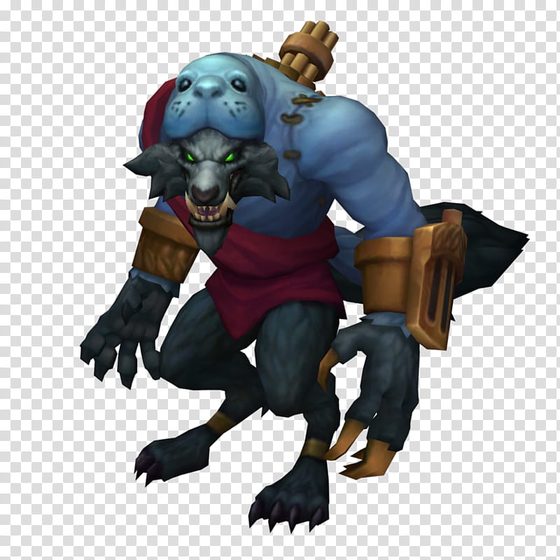 League of Legends, Warwick Urf the Manatee (XPS) transparent background PNG clipart