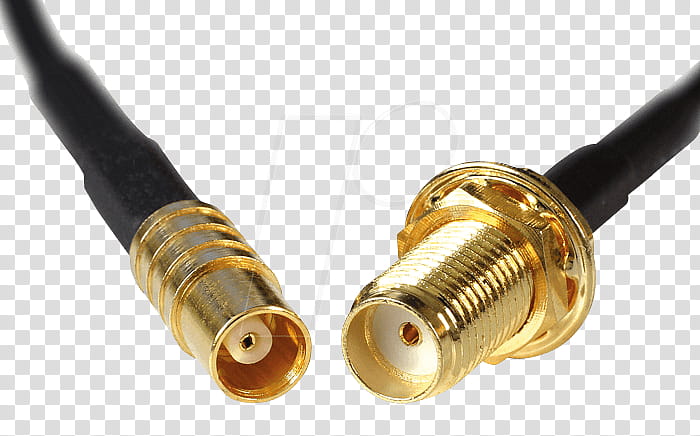 Sma Connector Coaxial Cable, Mmcx Connector, Electrical Connector, Electrical Cable, Smb Connector, Wireless LAN, Antenna, Wifi, Extension Cords transparent background PNG clipart