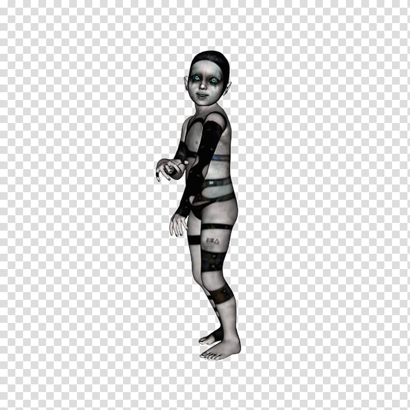 DARK GOTH BOY  transparent background PNG clipart