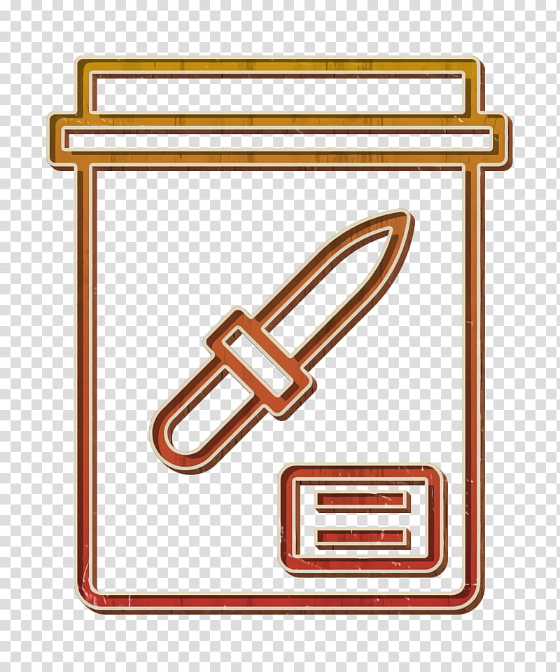 Evidence icon Crime icon Crime scene icon, Line transparent background PNG clipart