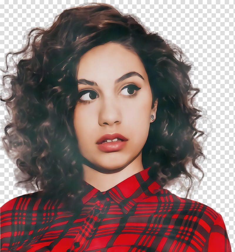 Alessia Cara People's Choice Awards Twenty One Pilots Teen Choice Awards Paramore, Watercolor, Paint, Wet Ink, Peoples Choice Awards, Black Hair, Hair Coloring, Lista transparent background PNG clipart