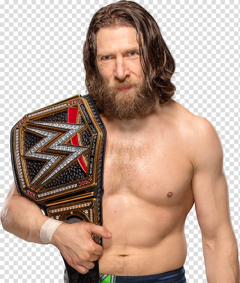 Daniel Bryan WWE CHAMPION  Custom transparent background PNG clipart