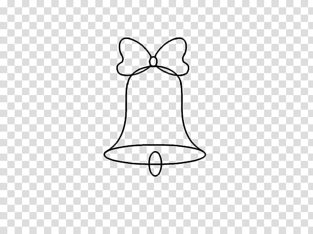 bell line art transparent background PNG clipart