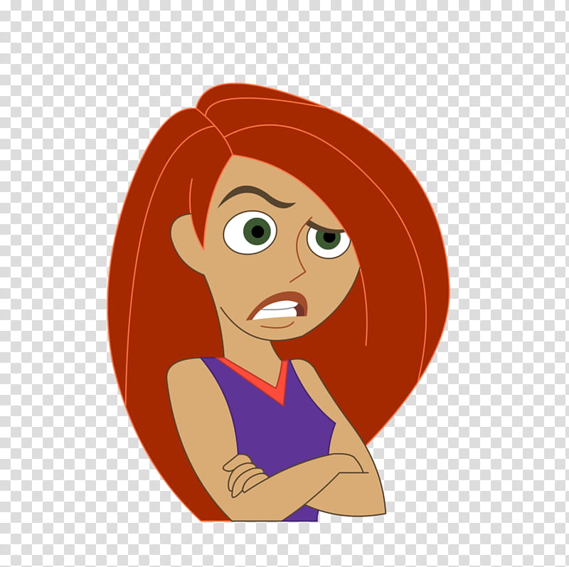 Kim Possible is Weirded Out, Kim Possible illustration transparent background PNG clipart