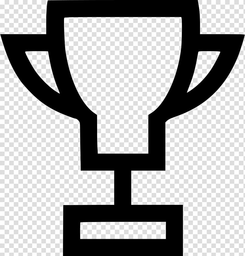 Trophy, Prize, Badge, Award, Medal, User Interface, Computer Software, Black And White transparent background PNG clipart