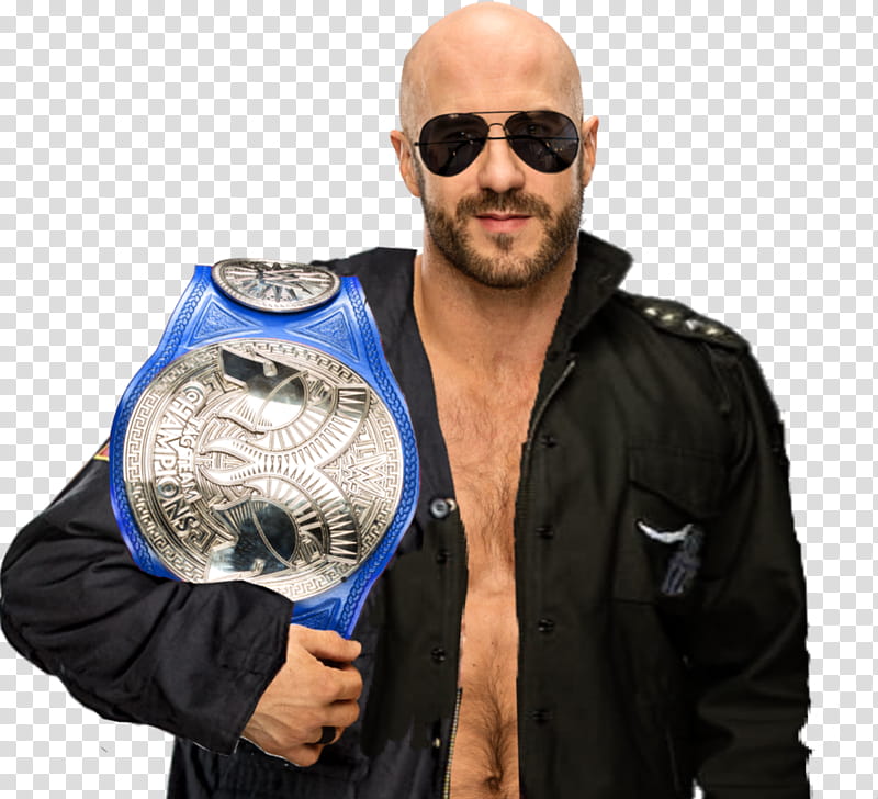 Cesaro Sd Tag Team Champion  transparent background PNG clipart