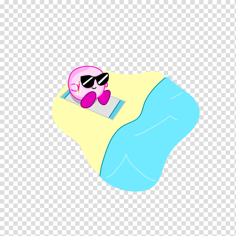 Chill Kirby transparent background PNG clipart