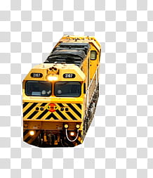 Transports x, yellow train transparent background PNG clipart