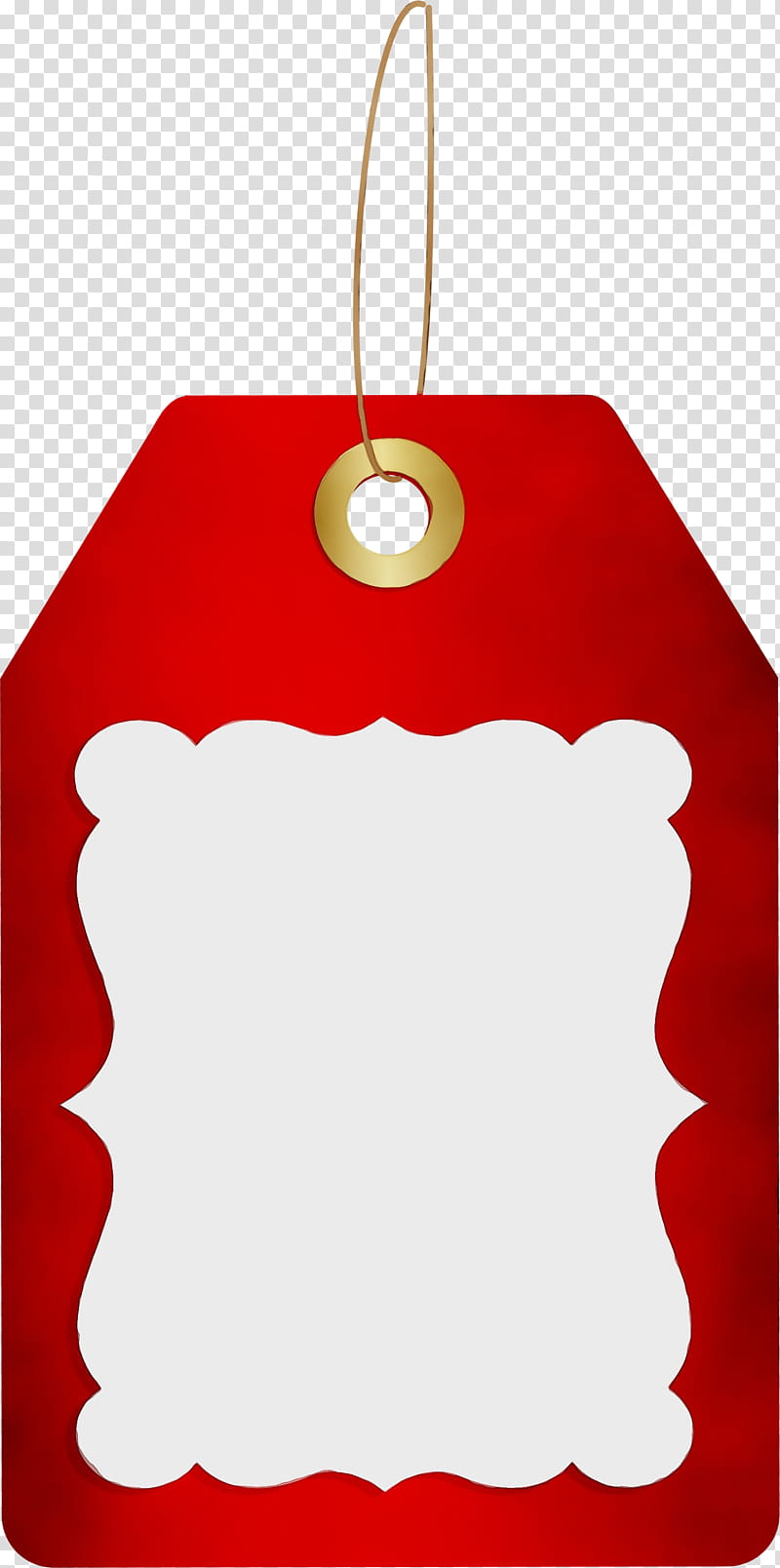 Red Christmas Ornament, Price Tag, Icon Design, Label, Holiday Ornament, Rectangle transparent background PNG clipart