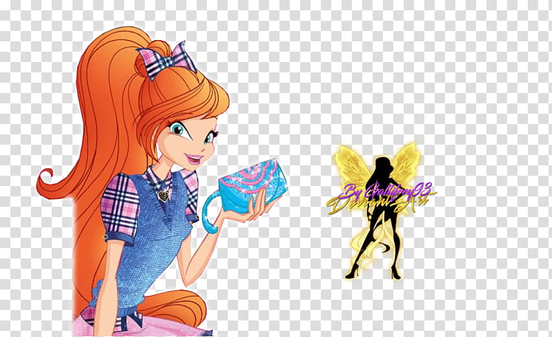 Winx Club Bloom School Uniform S transparent background PNG clipart