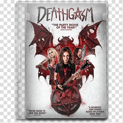Movie Icon , Deathgasm, Deathgasm DVD case transparent background PNG clipart