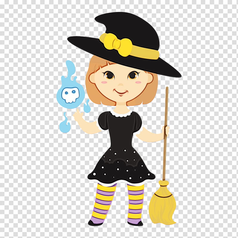 Watercolor, Paint, Wet Ink, Character, Headgear, Yellow, Happiness, Character Created By transparent background PNG clipart