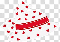 red and white hat art transparent background PNG clipart