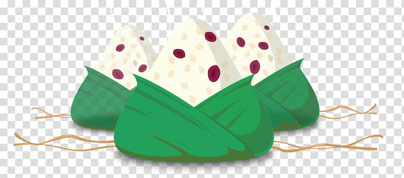 Dragon Boat Festival, Zongzi, Bateaudragon, Cartoon, Food, Poster, Glutinous Rice, Green transparent background PNG clipart