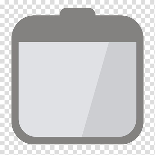 iOS  style flat icons, Flat_Trash, gray label template transparent background PNG clipart
