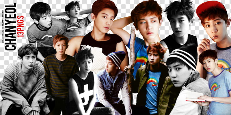 EXO Chanyeol Die Jungs transparent background PNG clipart