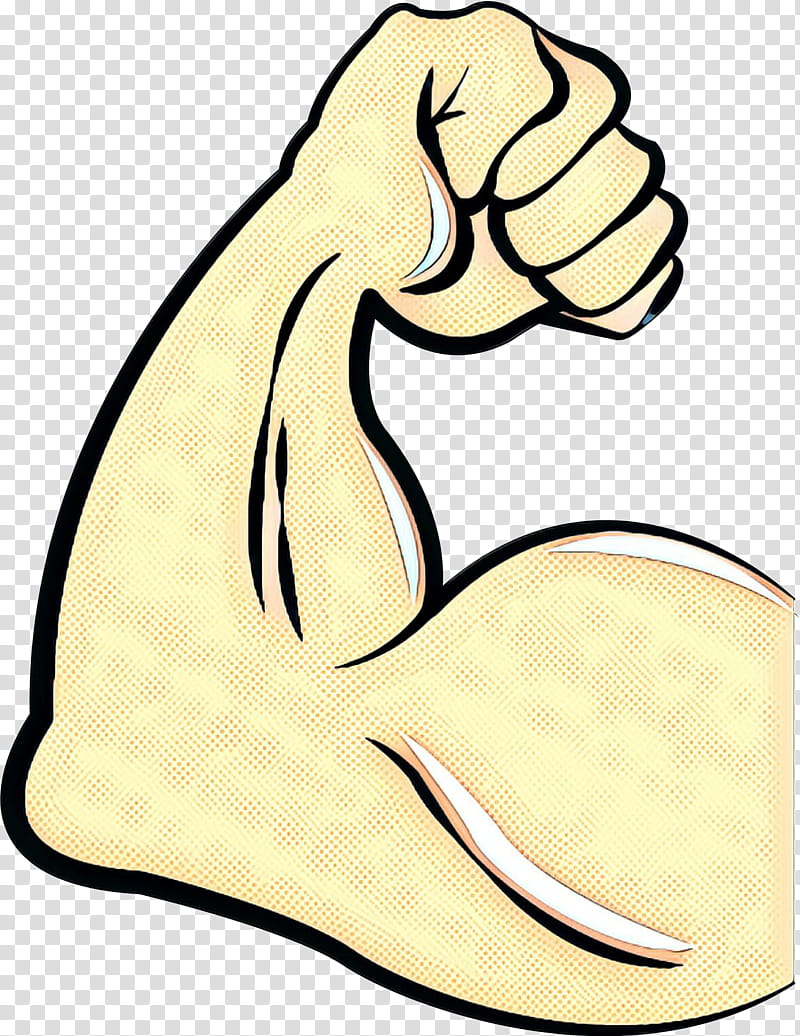 pop art retro vintage, Biceps, Arm, Muscle, Brachialis Muscle, Hand, Muscles Of The Hand, Forearm transparent background PNG clipart