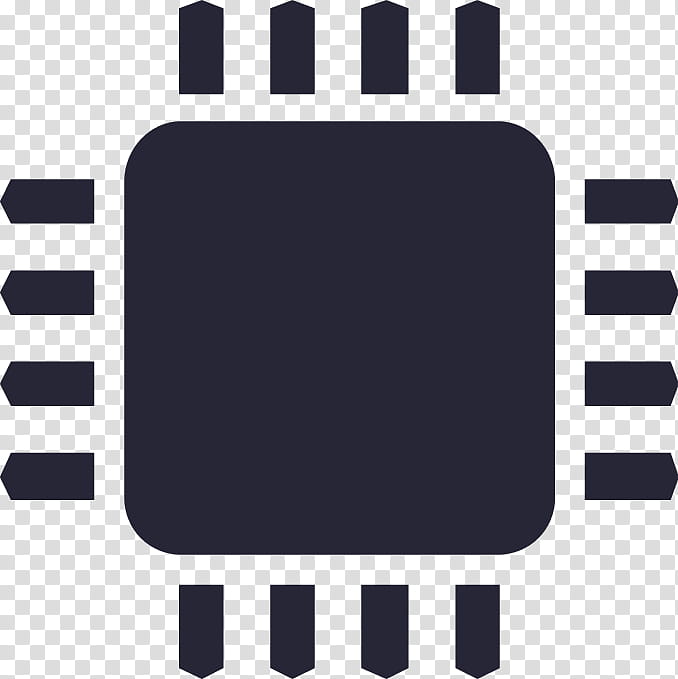 Symbol Blue, Computer, Central Processing Unit, Microprocessor, Electronic Circuit, Black, Text, Line transparent background PNG clipart