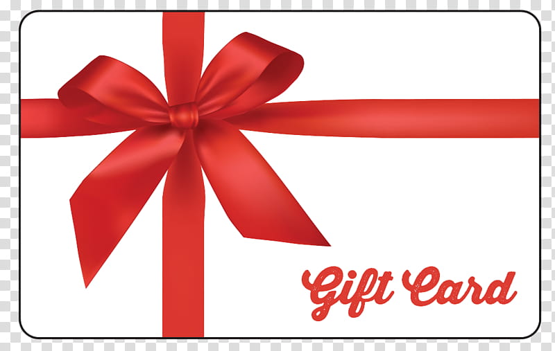 Gift card with red bow Royalty Free Vector Image