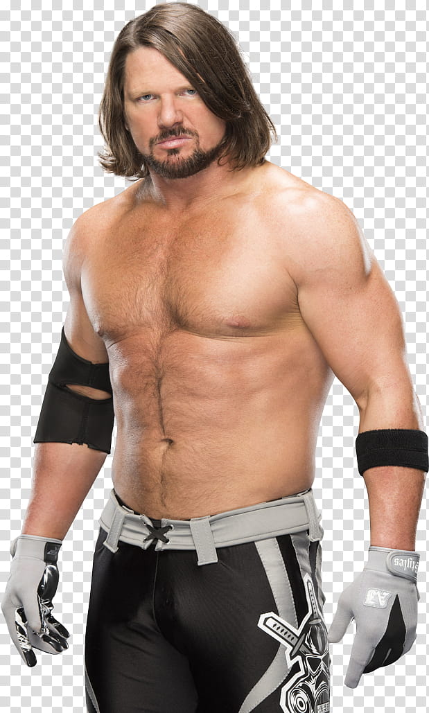 AJ Styles WWE transparent background PNG clipart