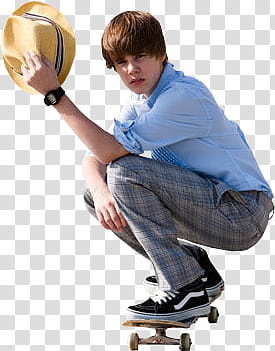 Super MEGA Justin Bieber, Justin Bieber playing skateboard transparent background PNG clipart