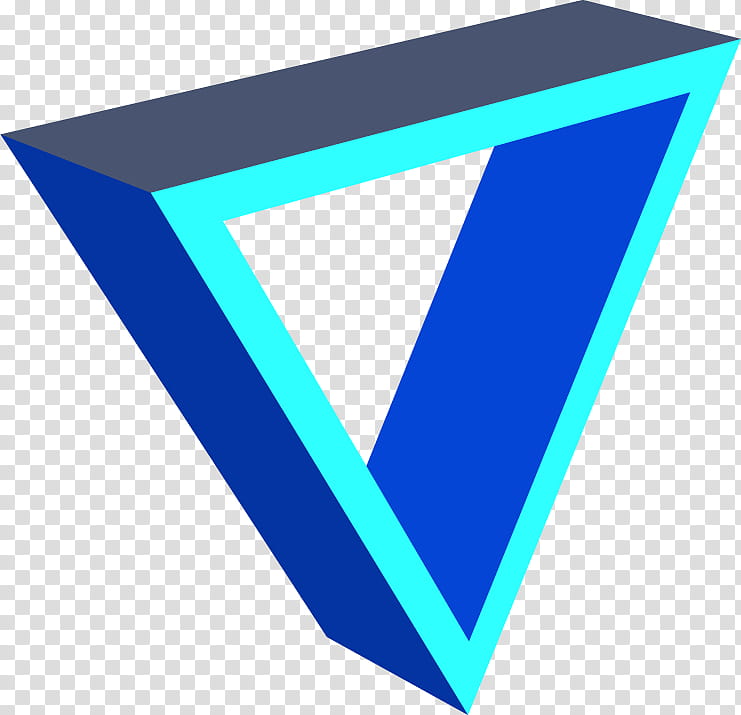 Triangles D , triangle-shaped blue transparent background PNG clipart