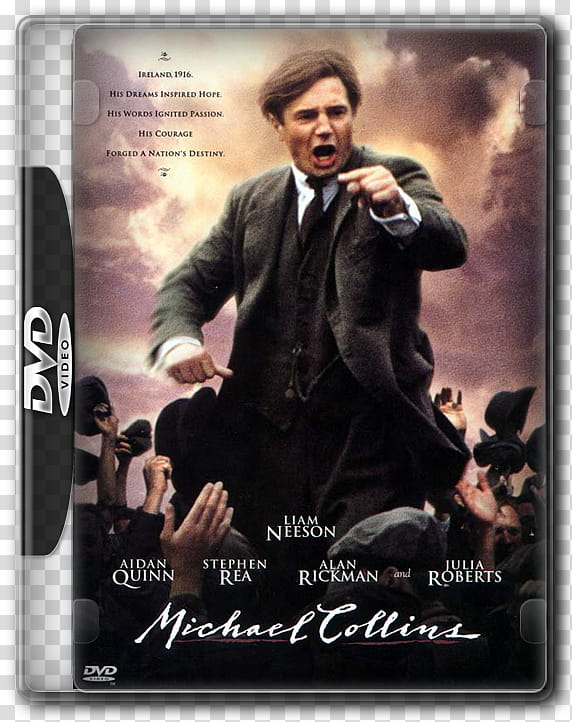 DVD Movie Case Icons, michael-collins transparent background PNG clipart