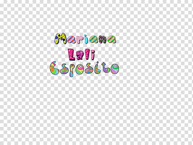 Mariana Lali Esposito Texto transparent background PNG clipart