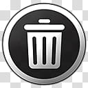 MetroDroid, recycle bin icon transparent background PNG clipart