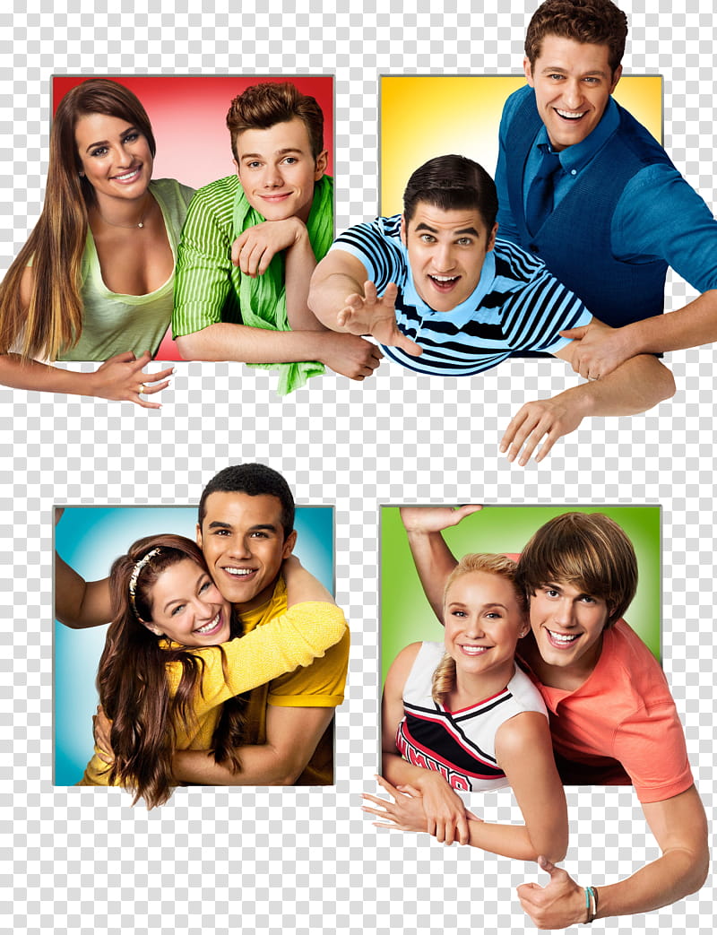 Glee Season  cast transparent background PNG clipart