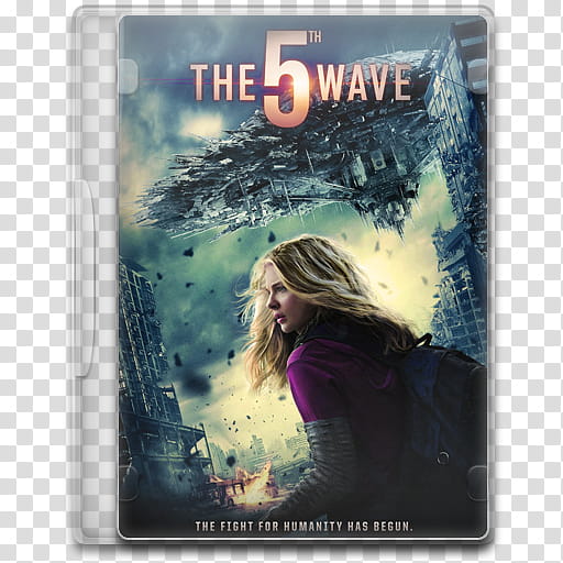 Movie Icon Mega , The th Wave, closed The th Wave DVD case transparent background PNG clipart