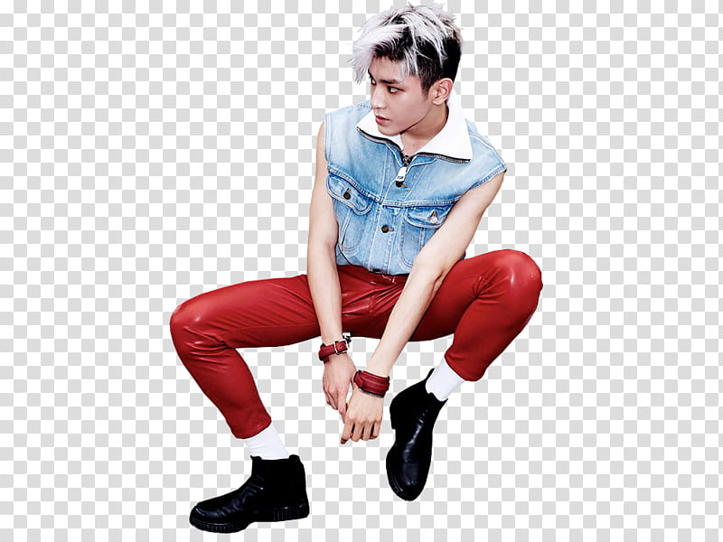 NCT Taeyong, sitting man transparent background PNG clipart